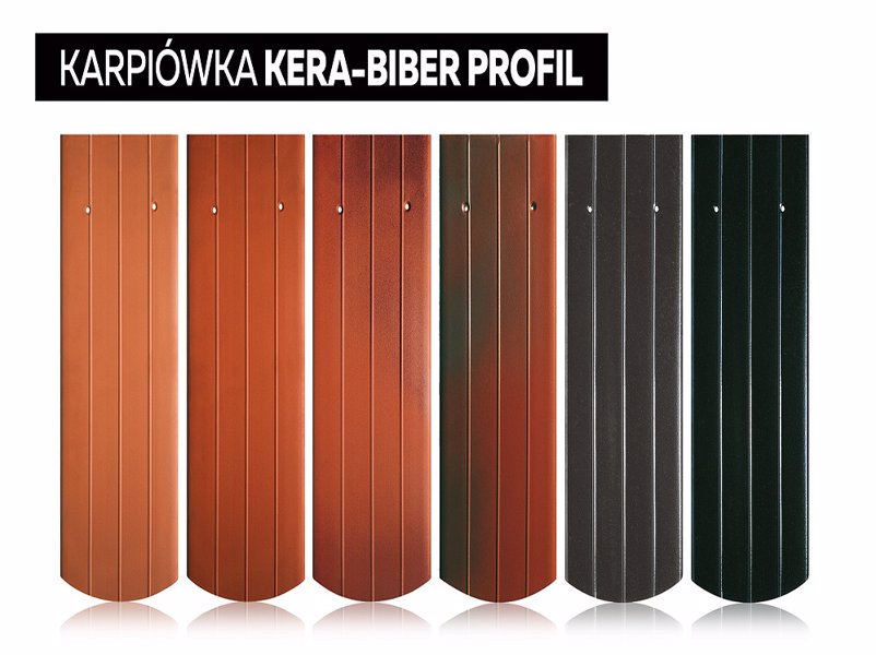 KERA-BIBER PROFIL – nowa karpiówka barwiona w masie marki CREATON